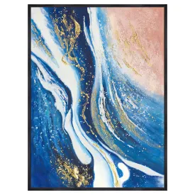30x40 Handpainted Abstract Canvas, Multi